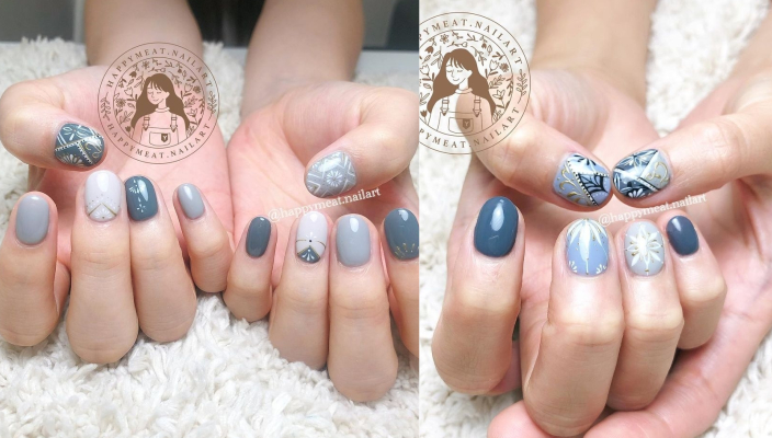 春夏美甲款式2023_夏天美甲款式